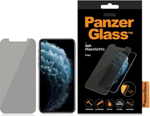 Xham i temperuar PanzerGlass për iPhone X/XS/11 Pro, Transparent