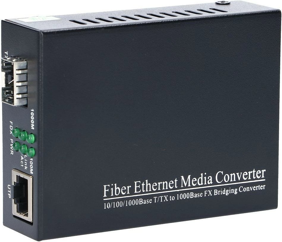 Media konvertues Extralink Sedir EX.3296, 1xSFP, 1xRJ45, i zi