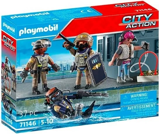 Set figurash aksioni Playmobil City Action 71146, 37 pjesë