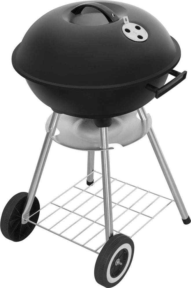 Grillë kopshti Fieldmann FZG 1009 me kapak, qymyr, e zezë
