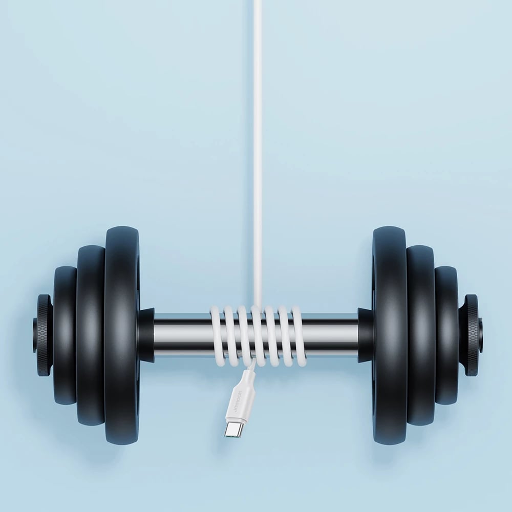 Kabllo karikimi dhe të dhënash, Joyroom, Long-Lasting Series A9 S-UC027A9, 2m 3A 20W USB-A në USB-C USB 2.0 480 Mbps, e bardhë