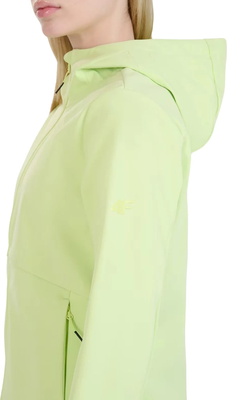 Jakne softshell për femra 4F, e gjelbër