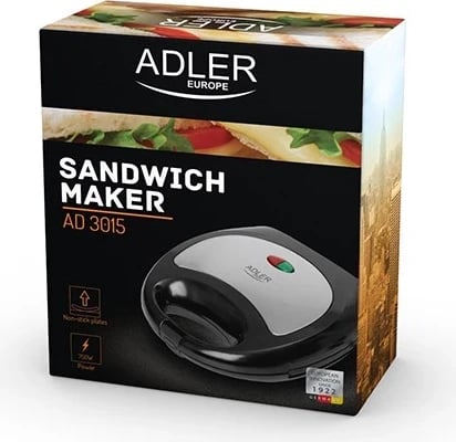 Toster Adler AD 3015, 750 W, hiri
