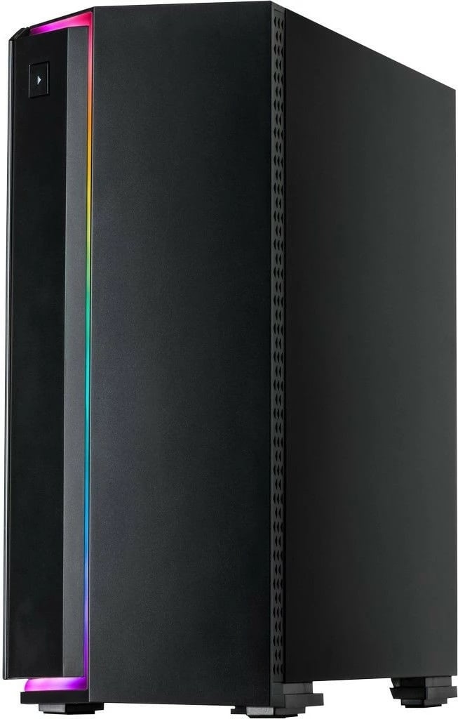 Kasë Inter-Tech S-3906 Renegade midi tower, RGB, pa PSU, e zezë