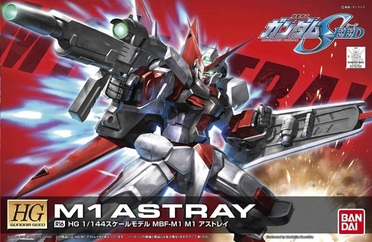 Model Bandai HG 1/144 R16 M1 ASTRAY, Koleksion