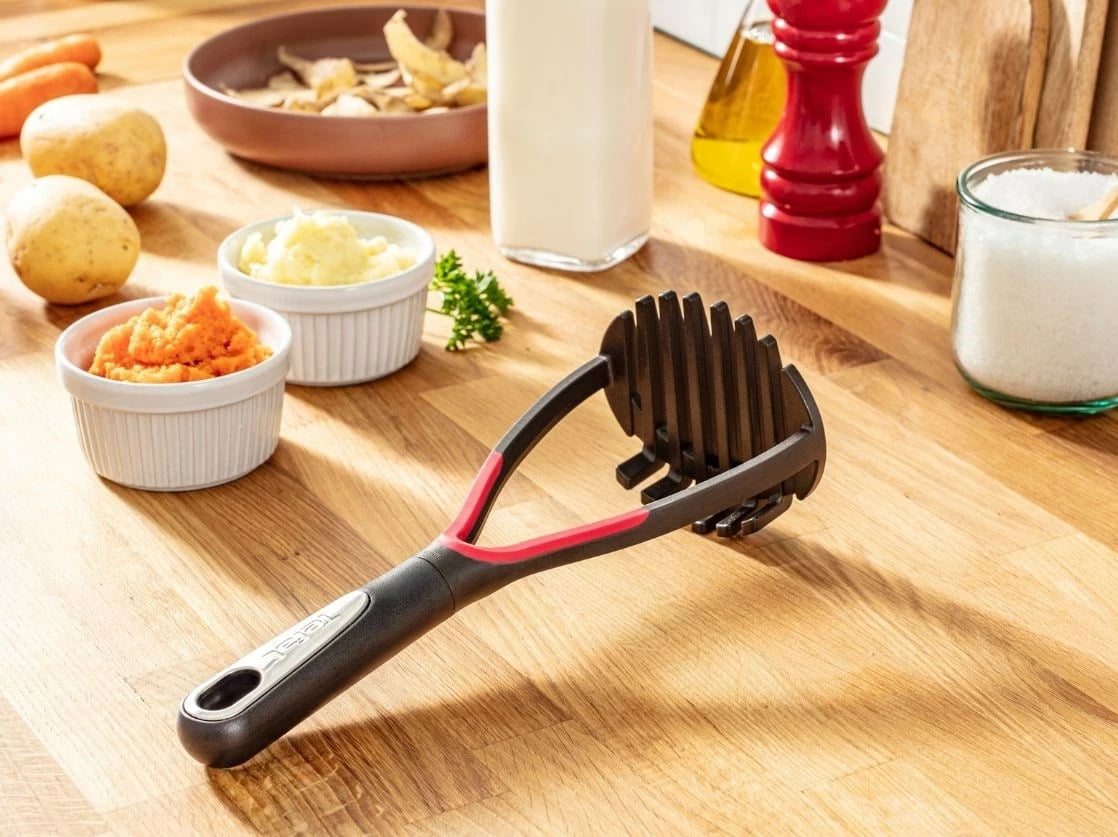 Shtypëse patatesh Tefal Ingenio K2071214, Inox, e zezë Shtypëse patatesh Tefal Ingenio K2071214, Inox, e zezë