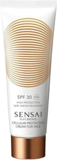 Krem mbrojtës për fytyrë Sensai Silky Bronze Cellular Protective Cream SPF30, 50ml