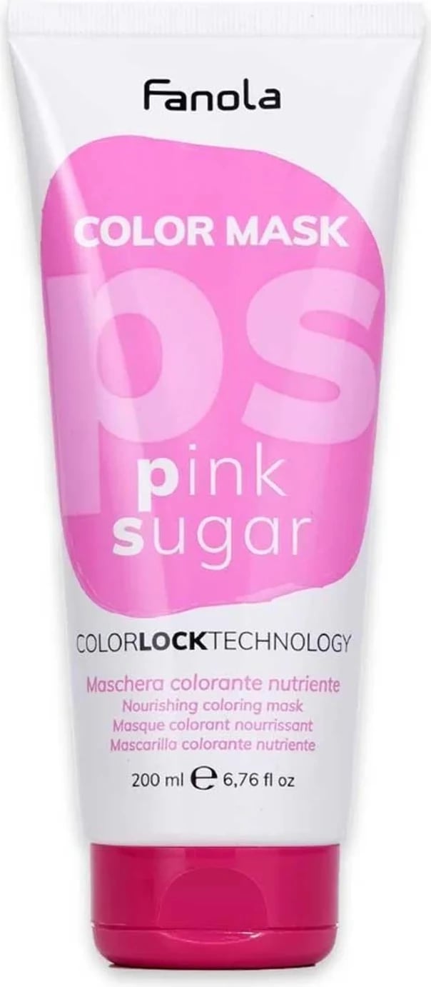 Maskë ngjyruese për flokë Fanola Color Mask Pink Sugar unisex 200ml