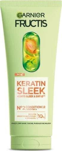 Kondicioner për flokë Garnier Fructis Keratin Sleek për femra 200ml