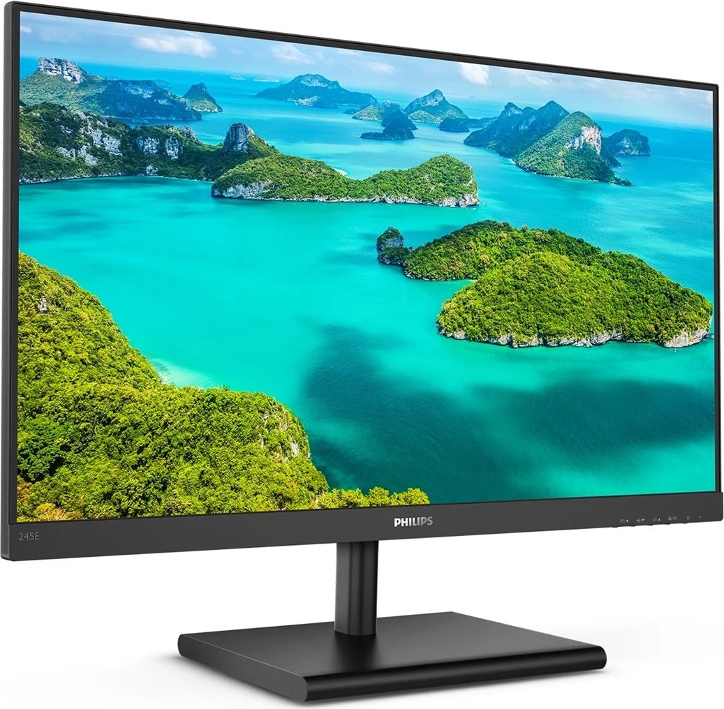 Monitor Philips E Line 245E1S/00, 23.8", 2K Ultra HD, i zi