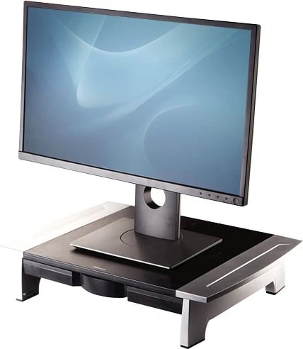 Stendë monitori Fellowes Office Suites Standard, 1 sirtar, rregullim lartësie, zi-argjendtë