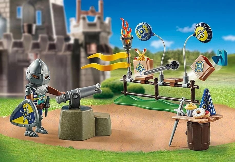 Set figurina Playmobil Novelmore 71447, Knight's Birthday Party, 43 pjesë