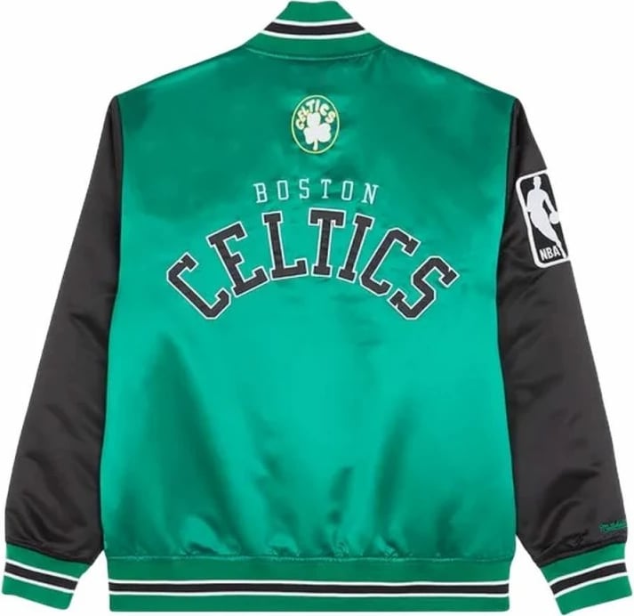 Jakne për meshkuj Mitchell & Ness, të gjelbër