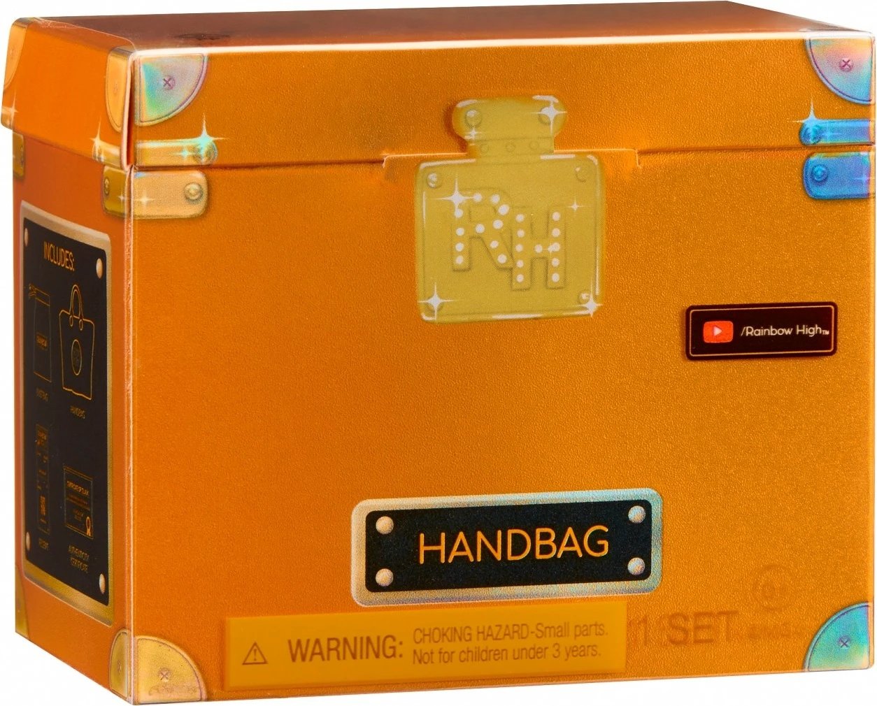 Set çanta aksesorësh Rainbow High Accessories Studio Series 1, për kukulla, Mix
