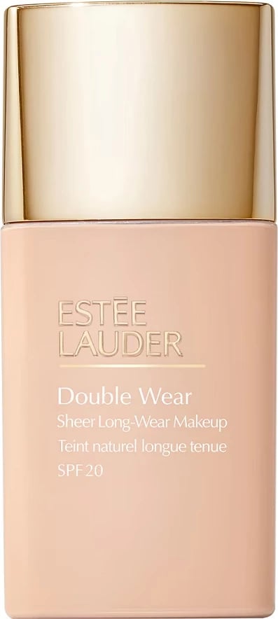 Fondatinë për femra Estée Lauder Double Wear Sheer Long-Wear Foundation SPF20 2C0 Cool Vanilla, 30ml
