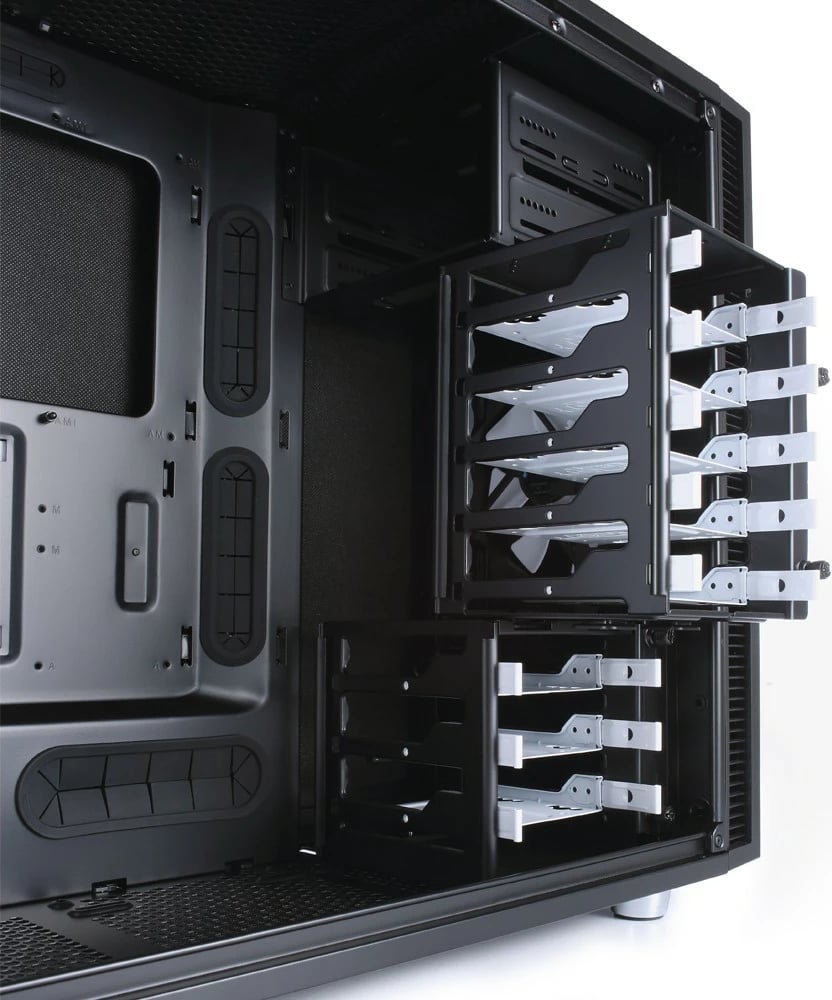 Kasë Fractal Design Define R5, Midi Tower, ATX, micro ATX, Mini-ITX, e zezë Kasë Fractal Design Define R5, Midi Tower, ATX, micro ATX, Mini-ITX, e zezë
