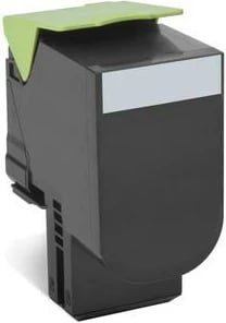 Toner Lexmark 80C2SKE, i zi, 1 copë