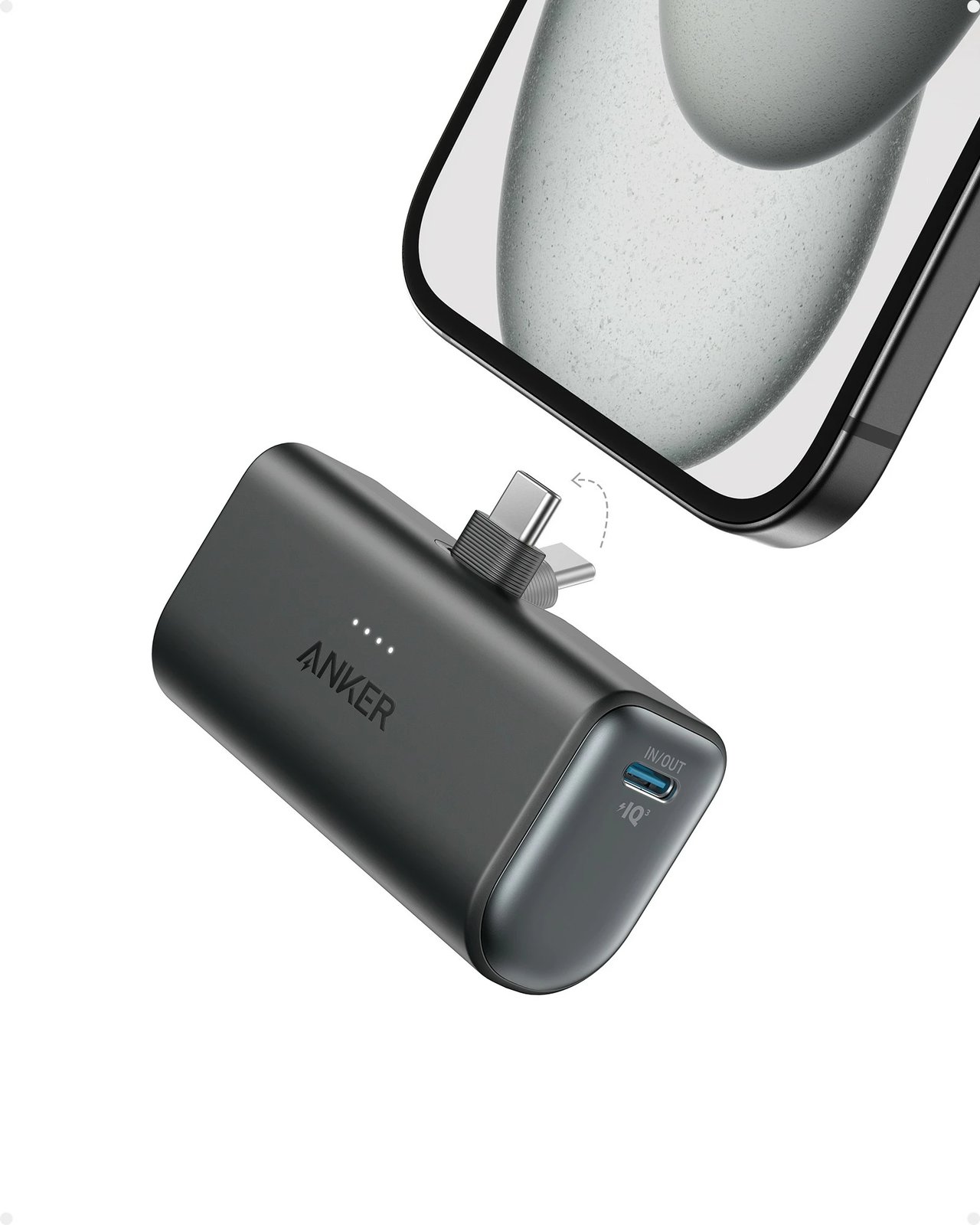 Powerbank Anker Nano 5000 mAh 22.5 W Ngjyrë zezë