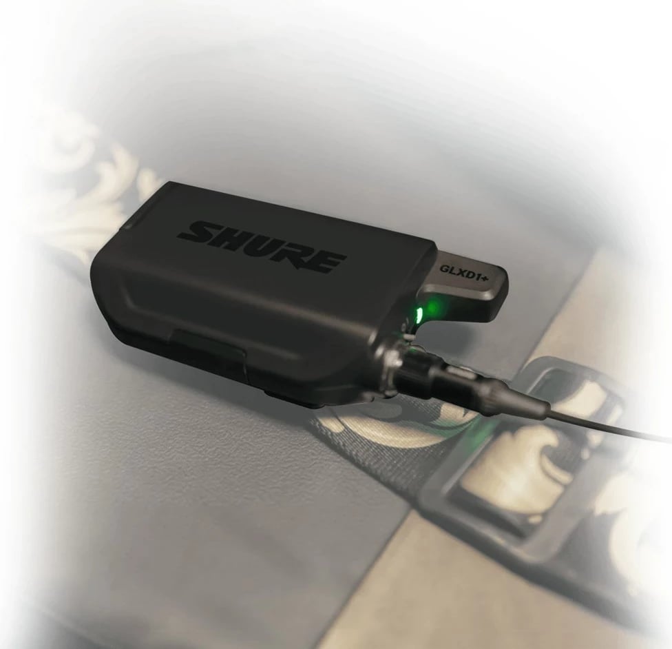 Sistem wireless për kitarë Shure GLXD16+E-Z4, i zi
