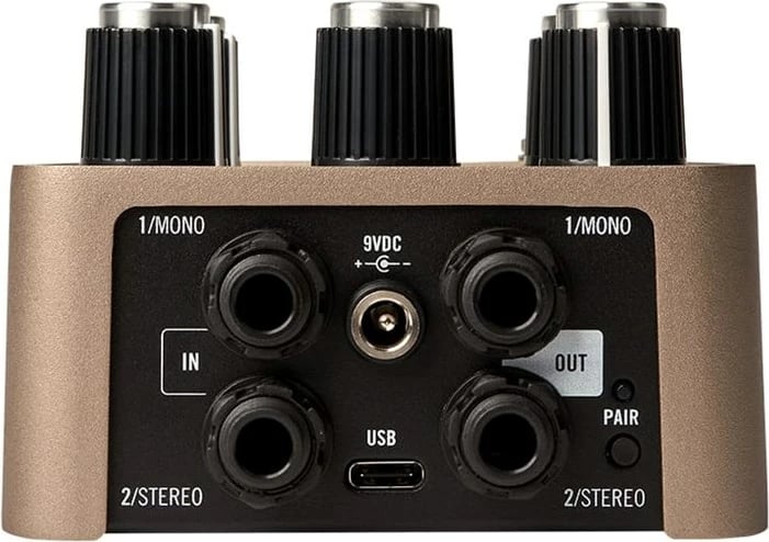 Efekt kitarë Universal Audio UAFX Golden Reverberator, Argjendtë