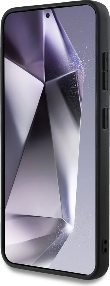 Mbështjellës Guess Grained Big 4G Logo Small Classic Logo për Samsung Galaxy S25, Kafe