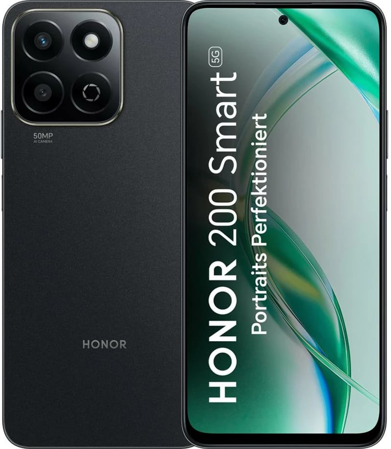 Celular HONOR 200 Smart 4+256GB DS 5G Midnight Black