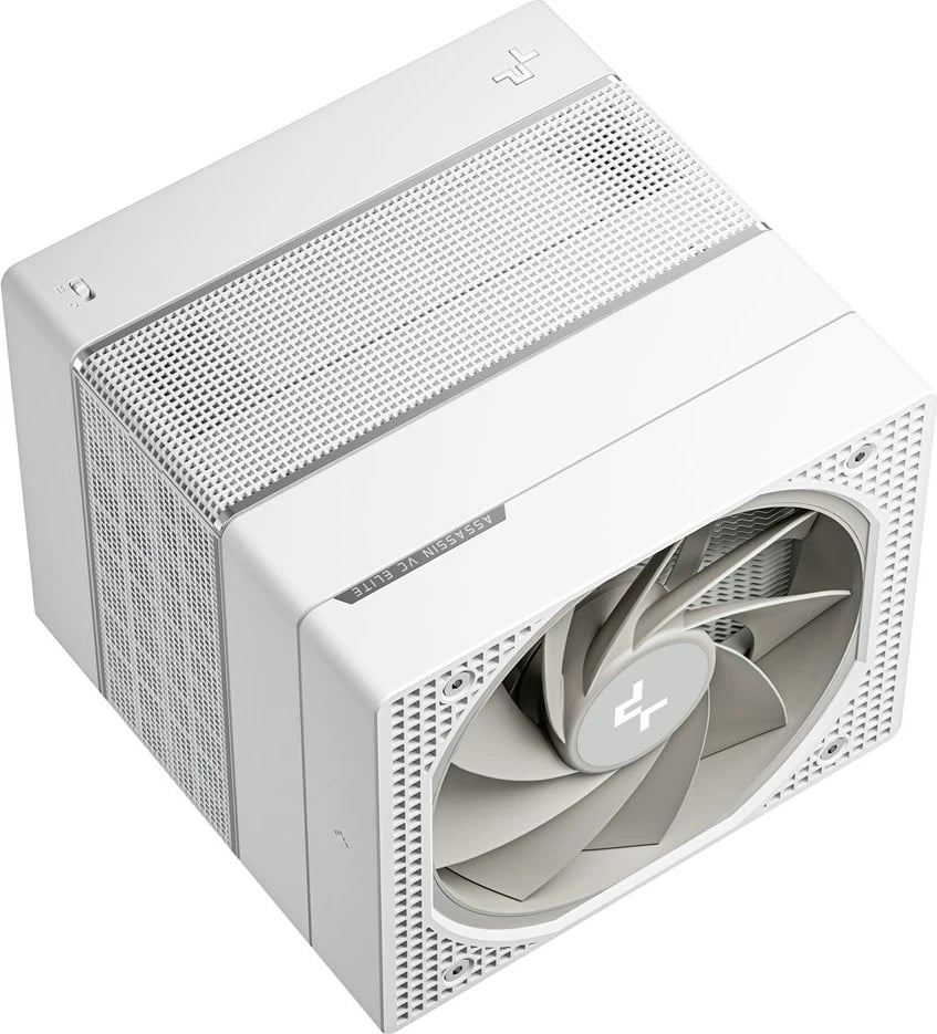 Ftohës ajri për procesor DeepCool Assassin VC Elite WH, 2 ventilatorë 140 mm, i bardhë