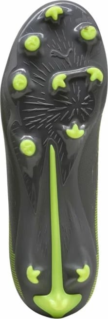 Çizme futbolli për fëmijë Puma, gri