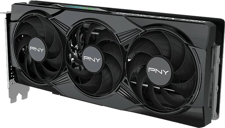 Kartelë grafike PNY RTX 5060 8GB GDDR7, 3 fan, e zezë