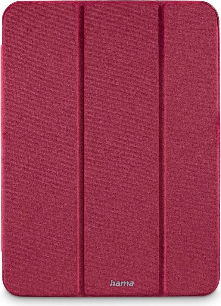 Mbështjellës tabletë Hama 217254 për iPad 10.9 10th Gen 2022, flap me magnet auto on/off, mbështetje dy pozicione, pjesë e pasme transparente, Watermelon