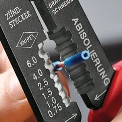 KNIPEX Knipex 97 21 215 C, Këputëse diagonale, Blu
