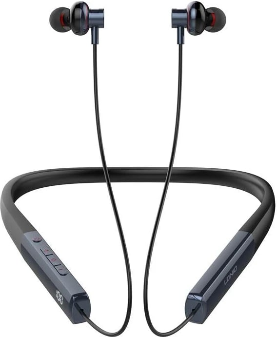 Kufje wireless neckband LDNIO N01, Bluetooth 5.3, 50 orë, Kaltër e errët