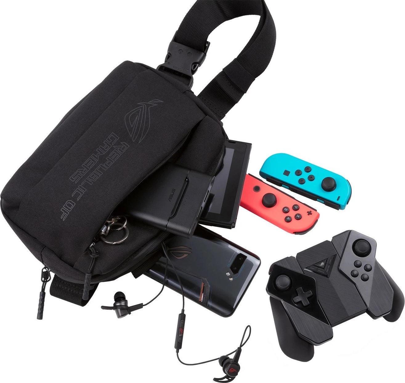 Çantë beli ASUS ROG BC1001, e zezë