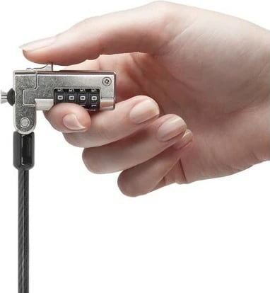 Kabllo sigurie Kensington N17 2.0 me kombinim, për pajisje Dell, 1.8m, E zezë