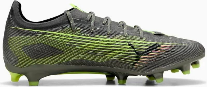 Atlete futbolli për meshkuj Puma, të hirtë