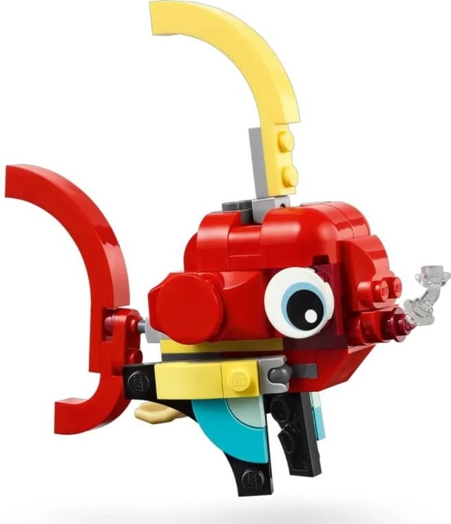 Set LEGO Creator 3-në-1, Red Dragon 31145, 149 pjesë, i kuq