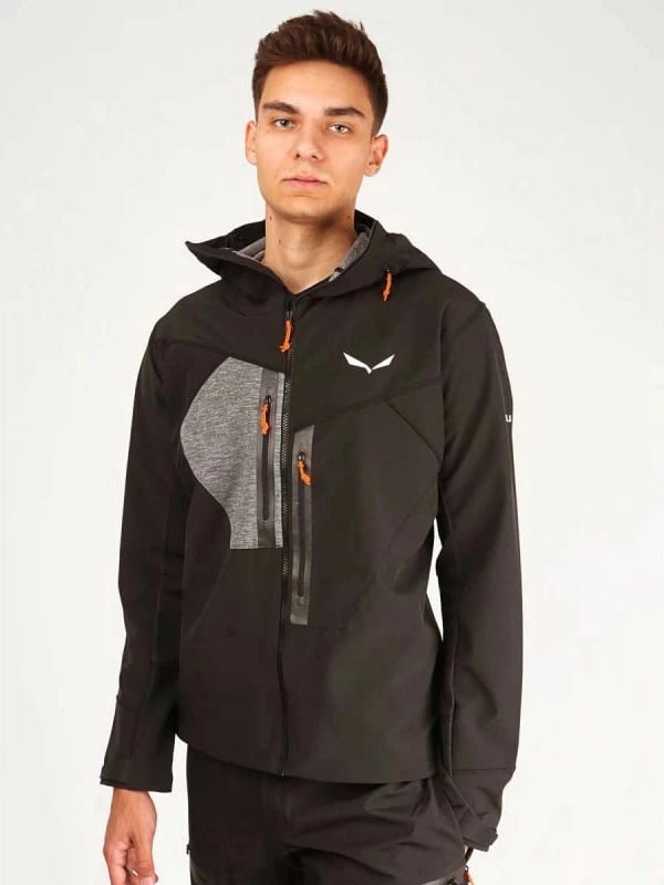 Jakne trekking Salewa për meshkuj, të gjelbër