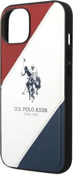 Mbështjellës U.S. Polo Assn. USHCP14SPSO3 për iPhone 14 6.1", Embossed, Bardhë