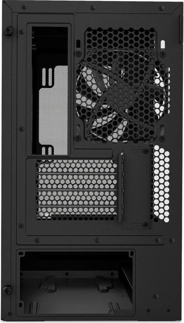 Kasë NZXT H3 Flow, Mini Tower, ATX/Micro ATX, e zezë