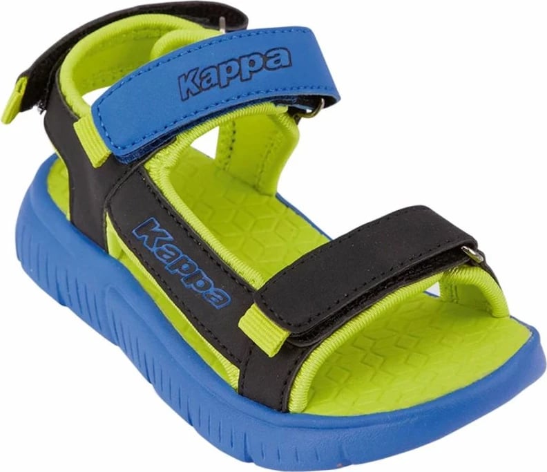 Sandale për fëmijë Kappa, të zeza dhe blu