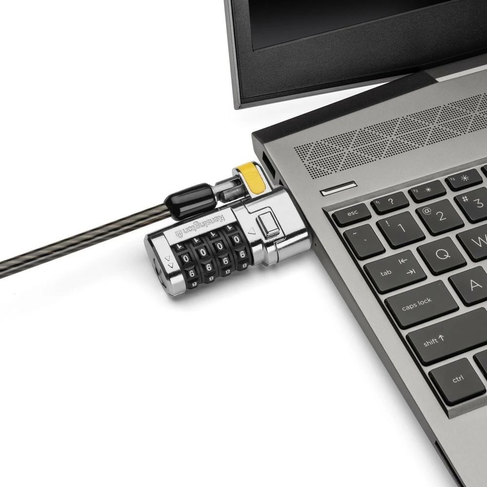 Kensington ClickSafe 3-in-1 Kombinim, 1.8 m, e zezë, metalike