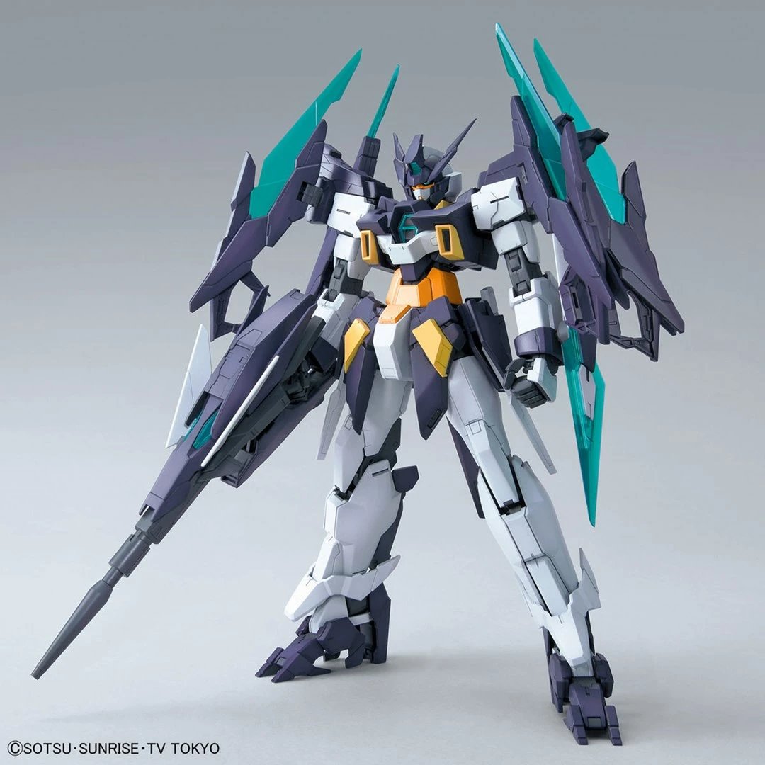 Figurë koleksionuese BANDAI Gundam MG 1/100 AGE II MAGNUM, shumëngjyrëshe