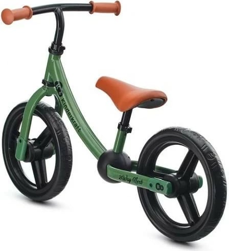 Biçikletë balancuese Kinderkraft 2WAY NEXT 2022, për fëmijë, Jeshile e lehtë