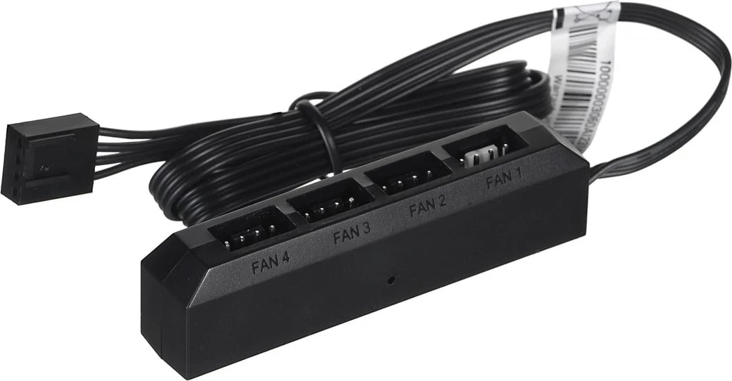 Hub i Ventilatorëve DEEPCOOL FH-04, i Zi