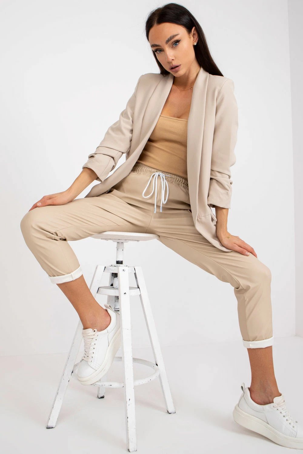 Jakne femra Italy Moda 164606, bezhë