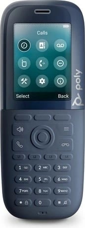Telefon pa tela POLY Rove 30 me stacion bazë B2, 2.4" LCD, IP65, i zi, set me 30 aparate