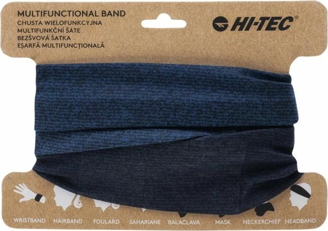 Shami multifunksionale Hi-Tec për meshkuj dhe femra, ngjyrë e zezë dhe blu e errët