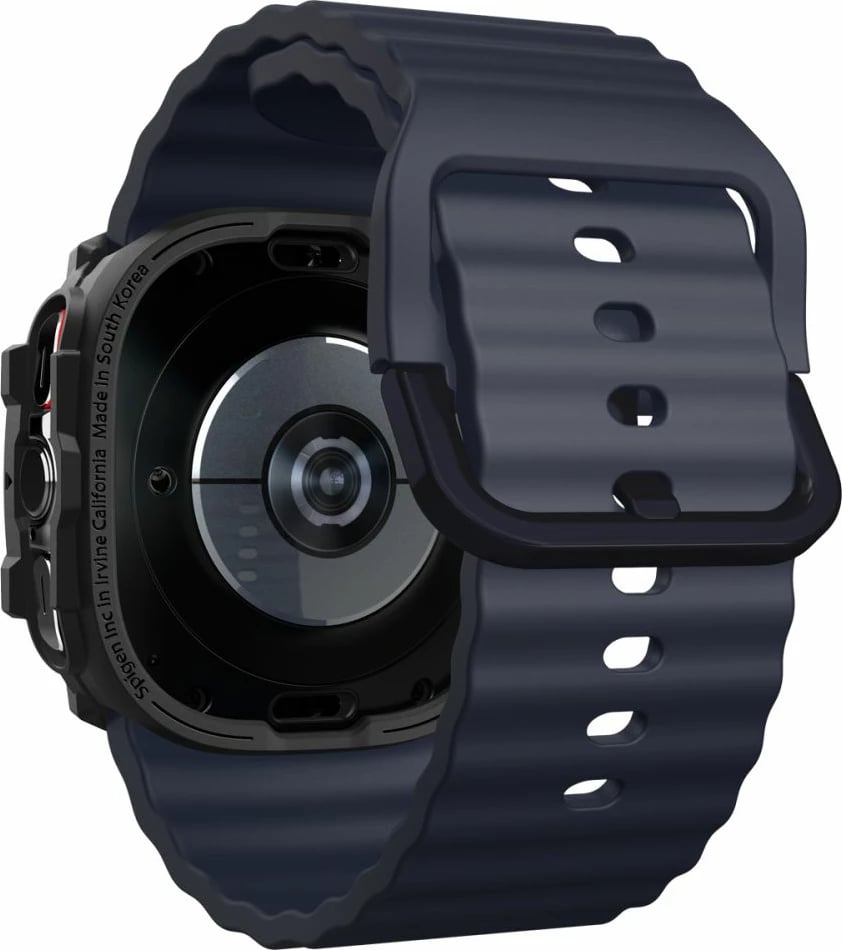 Mbështjellës Spigen Rugged Armor për Samsung Galaxy Watch Ultra 47mm, i zi mat