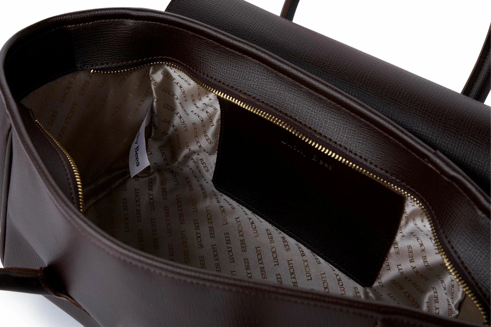 Çantë krahu Lucky Bees, Camille, ngjyrë kafe