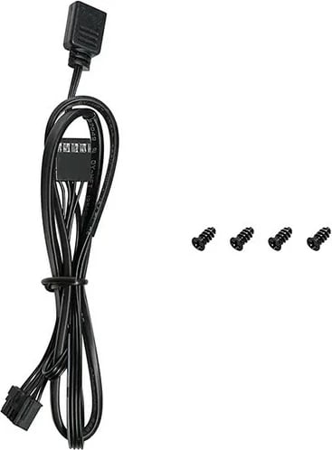 Ventilator kasë Deepcool FL12R 120mm, LED, i zi